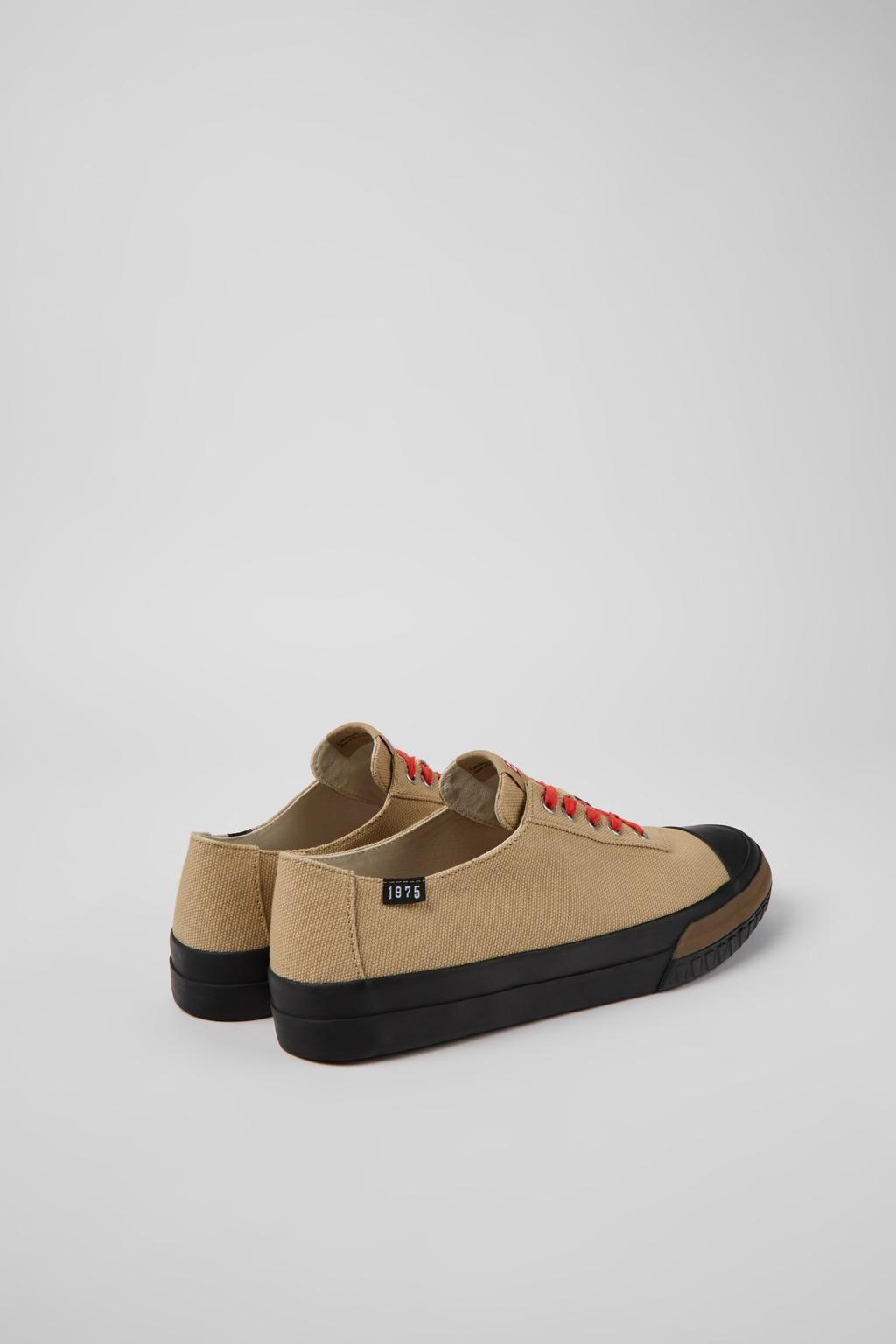 캠퍼 코튼 베이직 스니커즈 Camaleon K100674-001 BEIGE - 상세 이미지 3