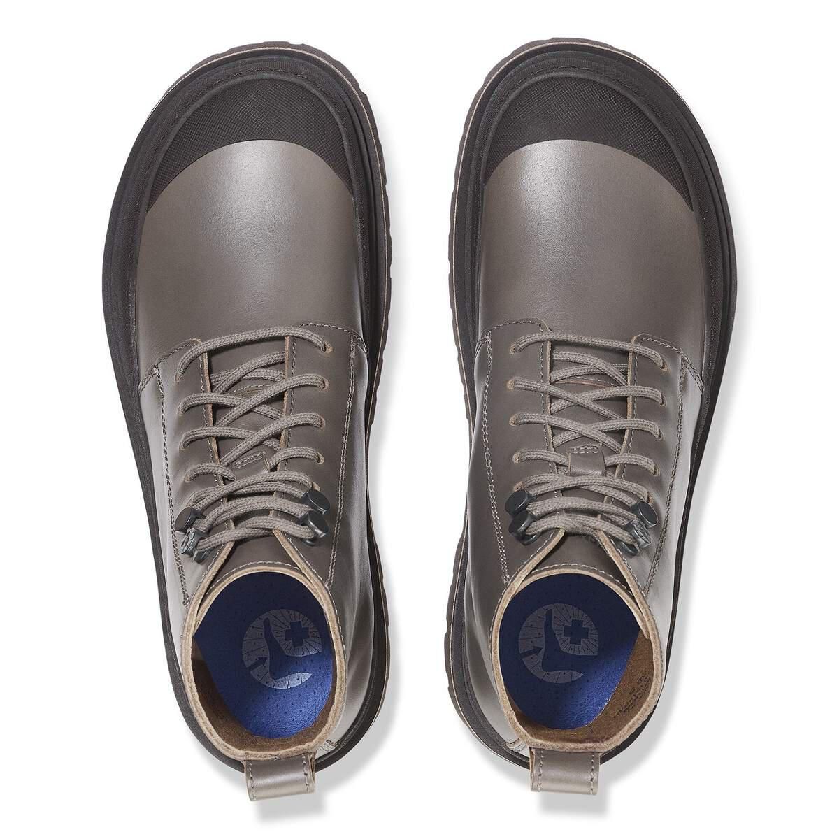 버켄스탁 프리미엄 내추럴레더 방수 앵클 워커 여성 1028197/1028220 CONCRETE GRAY - 상세 이미지 3