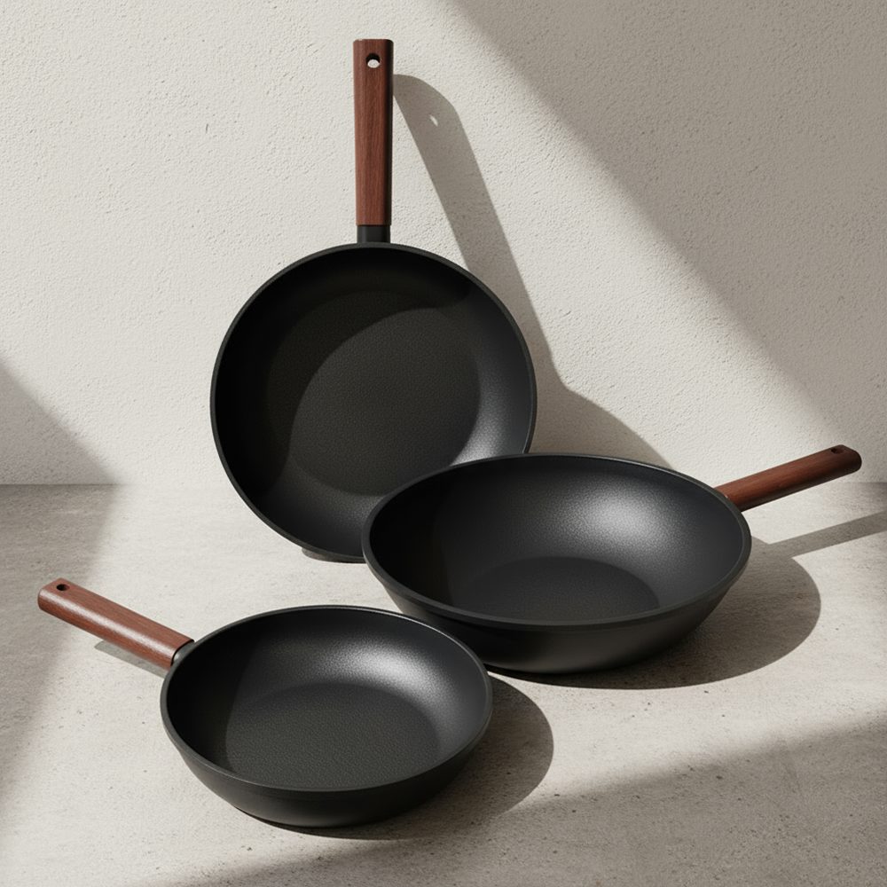 델라고 오일마스터 프라이팬 세트 올라운드 세트 3종 제품 이미지