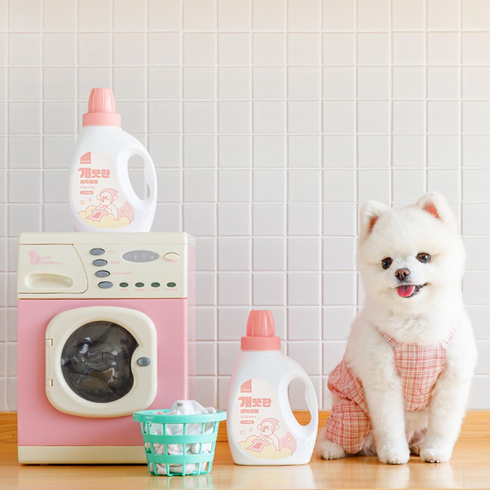 뽀숑하우스 개끗한 세탁세제 650g 강아지 고양이 손세탁 세탁기 빨래 과탄산소다 분말형 - 상세 이미지 5