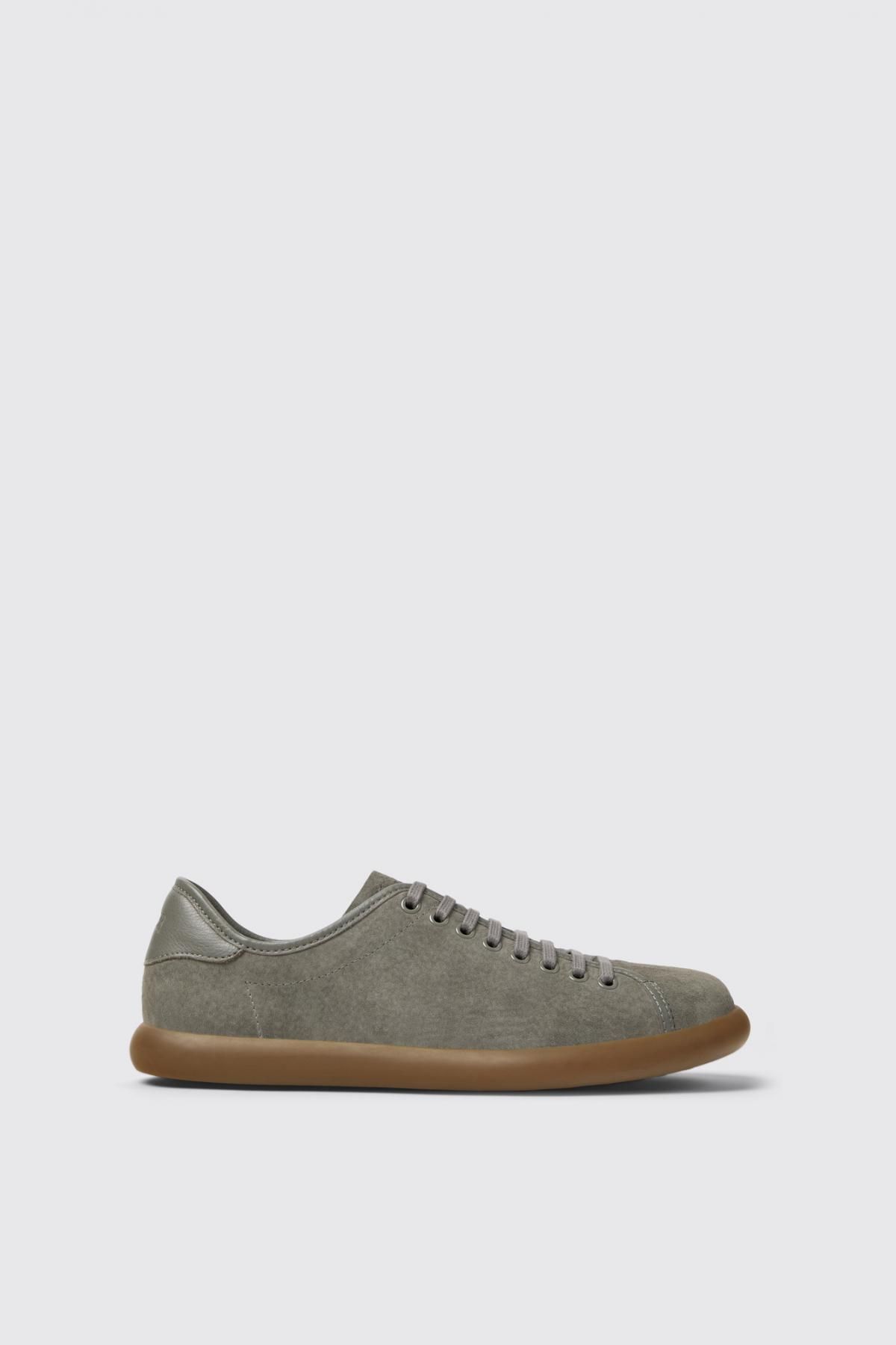 캠퍼 그레이 누벅 레더 스니커즈 Pelotas Soller K100974-017 GREY - 상품 이미지