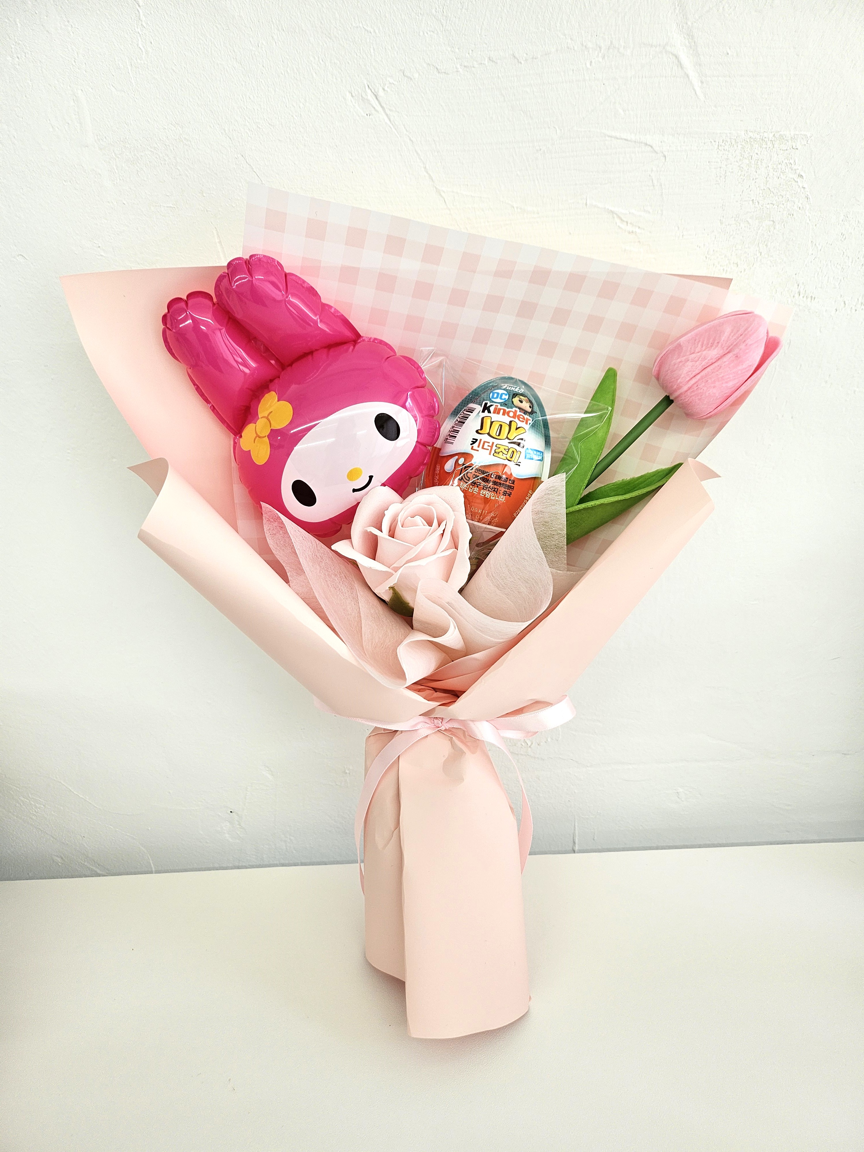 티니핑 꽃다발 킨더조이 시나모롤 포실핑 유치원 산리오 어린이집 졸업식 하츄핑 여아용 - 상세 이미지 3