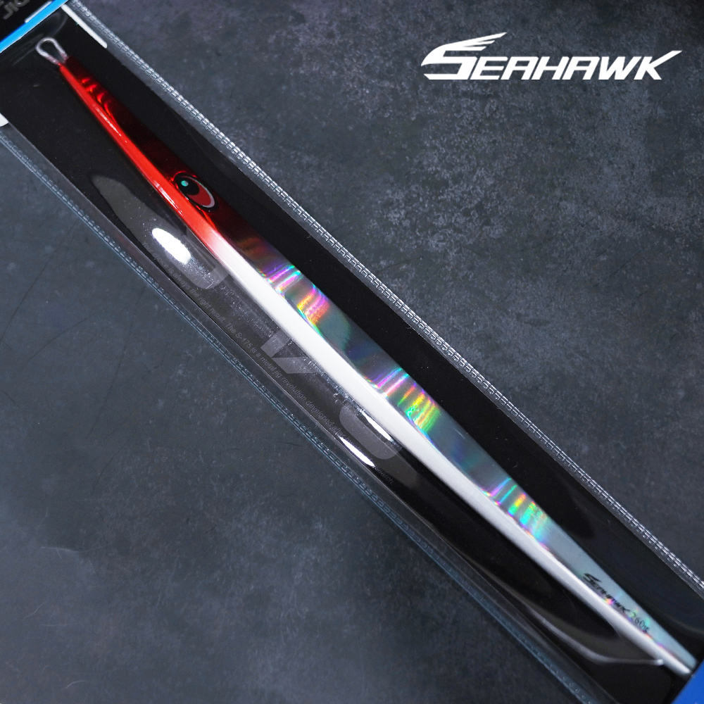 씨호크 롱지그 S175 빅게임 지깅 메탈 지그 부시리 방어 레드헤드, 260g - 상세 이미지 2