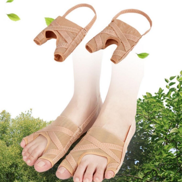 덧신 발가락 보조기 보호대 양말 발가락양말 풋케어 메쉬 - 메인 이미지