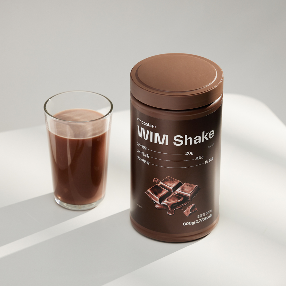 [내과전문의 설계] 저당 저탄수 고단백 윔쉐이크 대용량 초코, 800g, 1개 제품 이미지