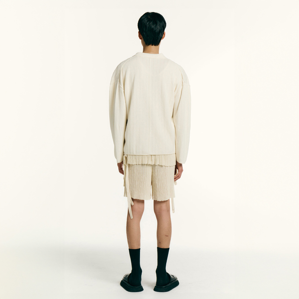 루스 TOBIRA CHALK 자켓 TOBIRA CHALK SS24SM05C - 상세 이미지 5