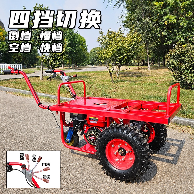 농업용 운반차 외발수레 축사 농사용 외바퀴 농사 카트 삼륜 전기 12A - 상세 이미지 4