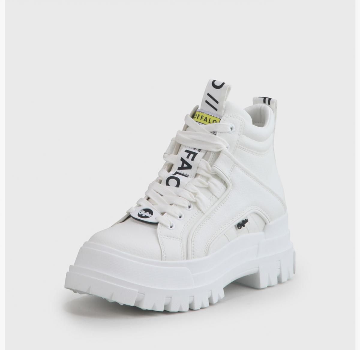 버팔로 플랫폼 하이탑 스니커즈 Aspha NC MID BS 01863668 WEISS - 상세 이미지 2