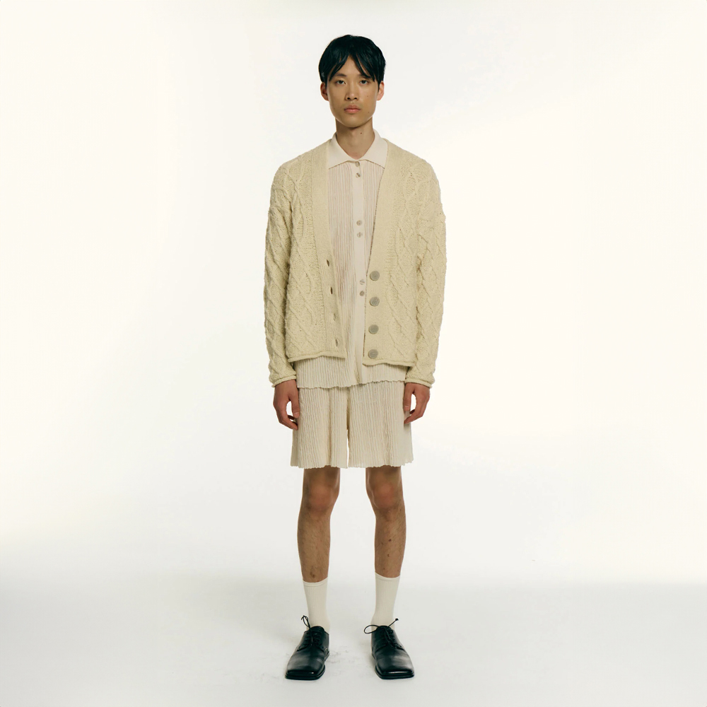 루스 CARAMELLE VANILLA 가디건 CARAMELLE VANILLA SS23NB04NI - 상세 이미지 2