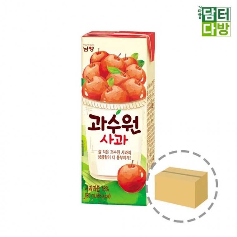 남양유업 과수원 사과 190ml (24팩) - 상품 이미지