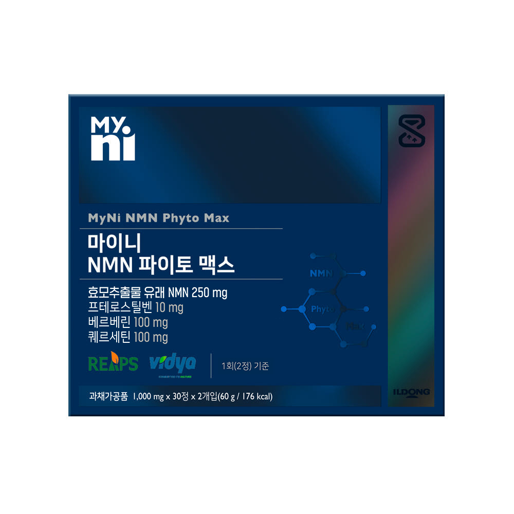 마이니 NMN 파이토 맥스 60정 1개 - 상품 이미지