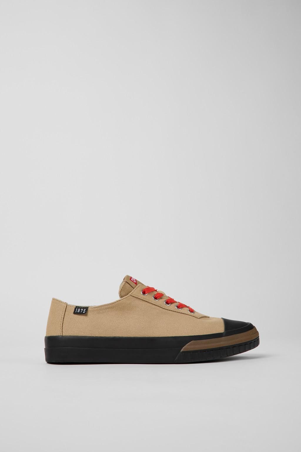 캠퍼 코튼 베이직 스니커즈 Camaleon K100674-001 BEIGE - 상품 이미지