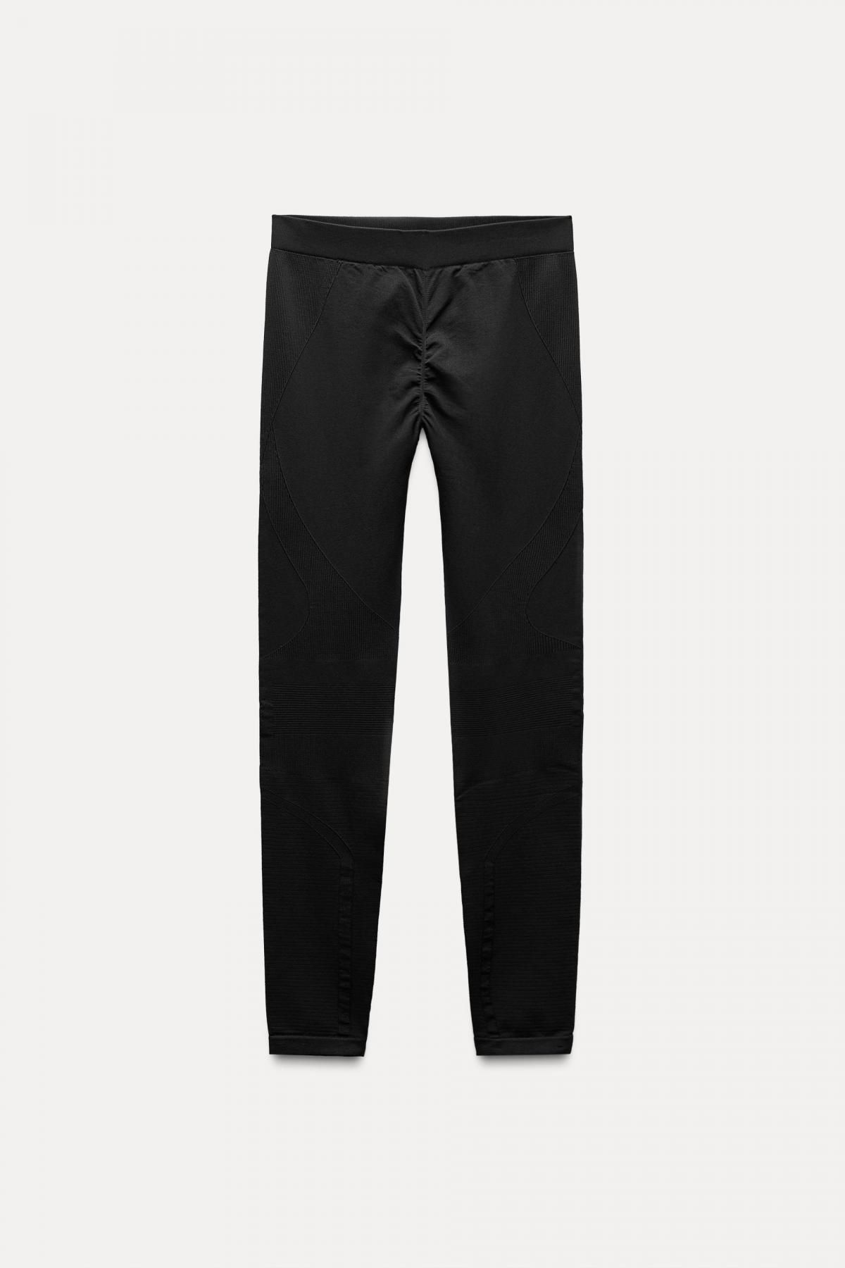 자라 테크니컬 웨이스트 기모 THERMOLITE 레깅스 4388/021 BLACK - 상세 이미지 4