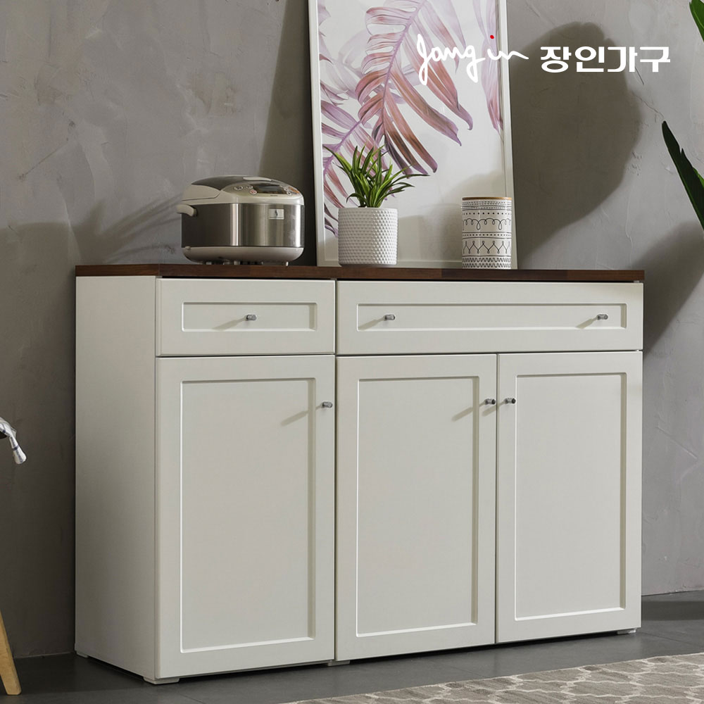 장인가구 셰리 1200 서랍 주방수납장 - 상세 이미지 3