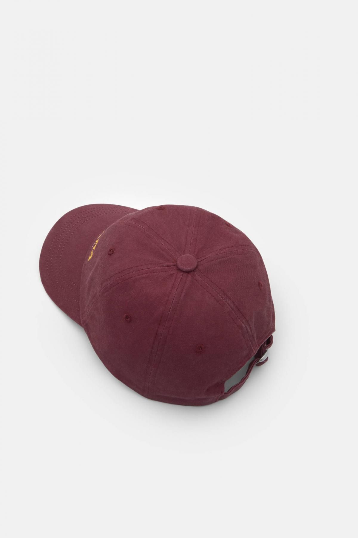 풀앤베어 버건디 인디애나 레터링 코튼 캡모자 7930/324 MAROON - 상세 이미지 5