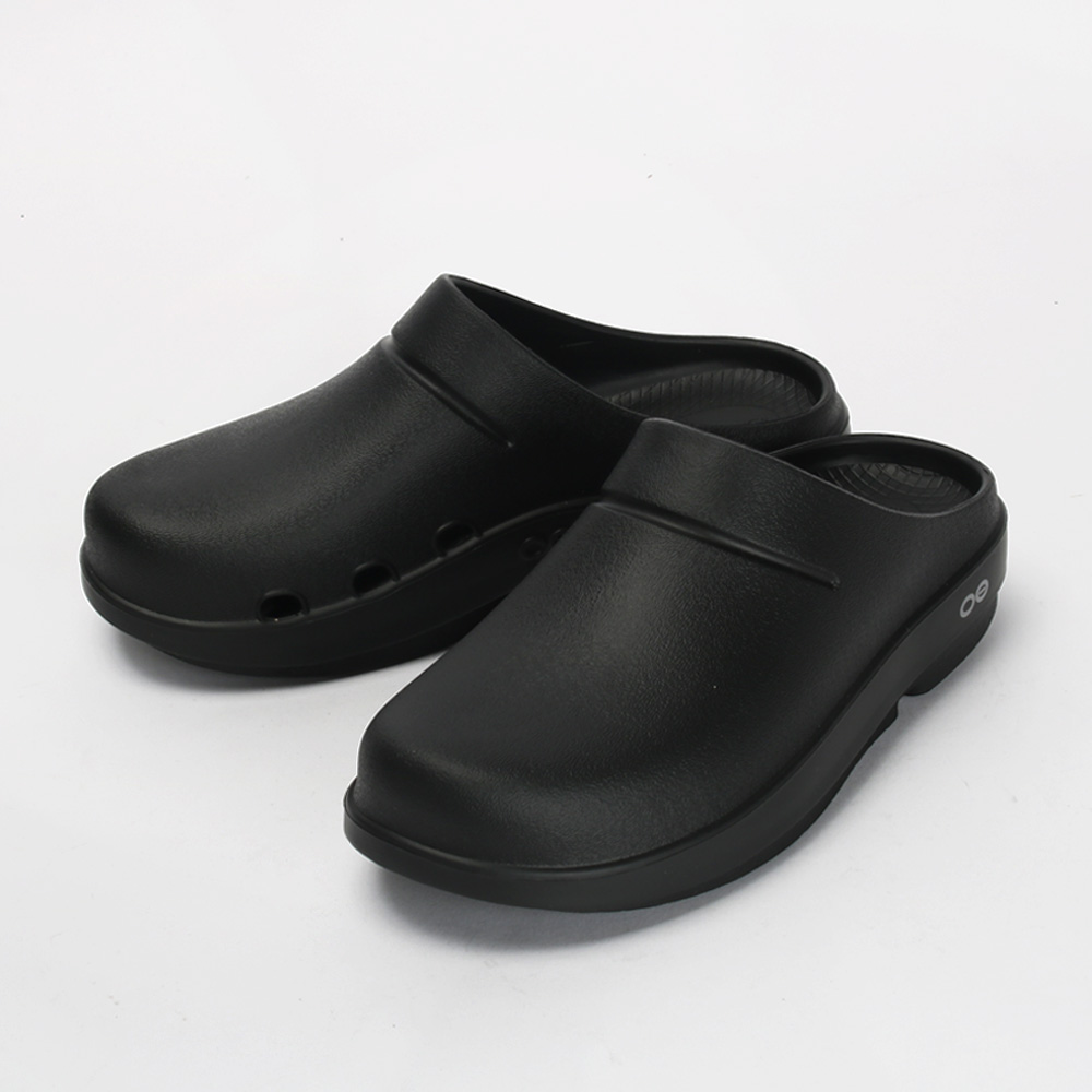 우포스 슬리퍼 클로그 슬라이드 남녀공용 블랙 1200-BK