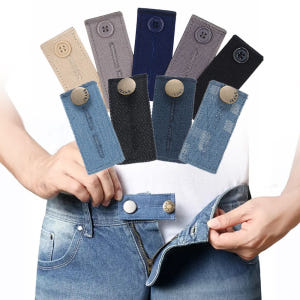 청바지 허리늘리기 바지 허리 클립 허리조절 플라스틱 버클 단추 부자재 셀... 솔직 후기 | 실제 배치 사진 포함 - 상품 이미지 1