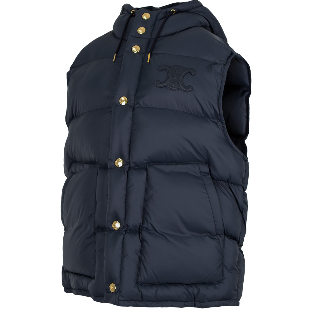 셀린느 여성 로고 라이트 다운 패딩 베스트 2W23B906V 07MR (2024 F/W) SIZE 38 - 상세 이미지 2