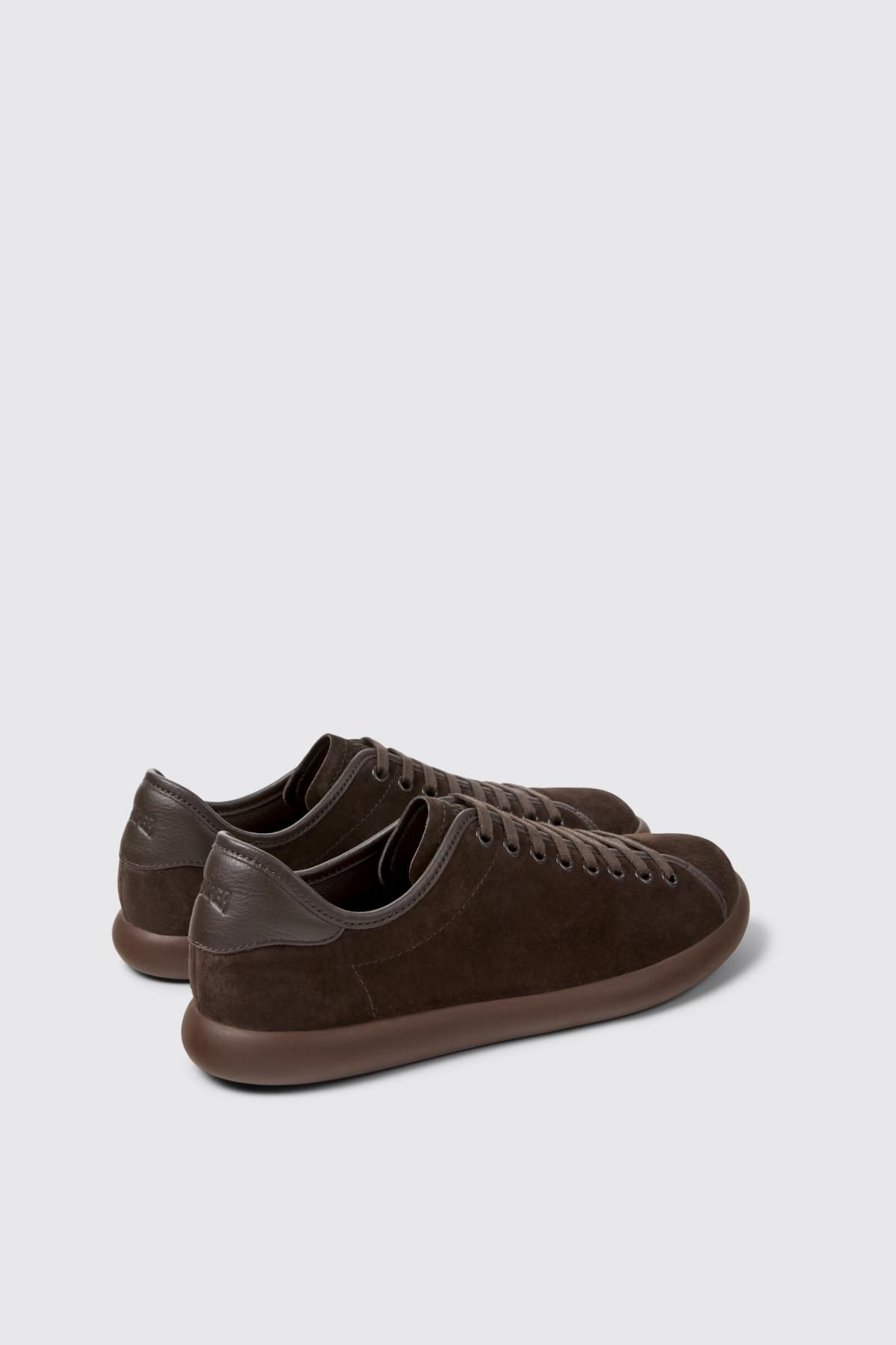 캠퍼 브라운 누벅 스니커즈 Pelotas Soller K100974-018 BROWN - 상세 이미지 3