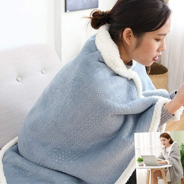 포근한 초극세사 양털 담요 따뜻한 초극세사 2중 담요 겨울용 캠핑용 - 상품 이미지