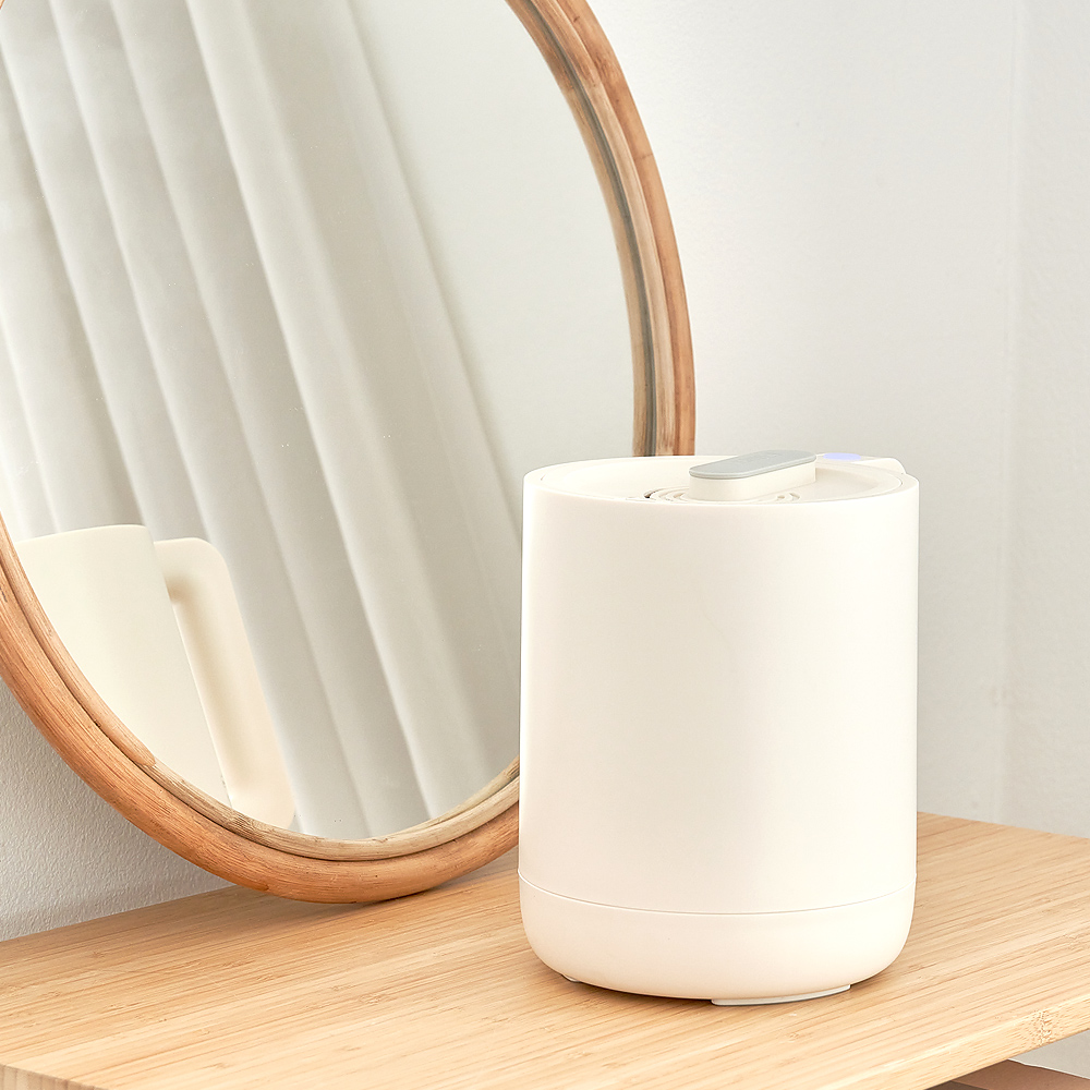 미니 가열식 가습기 스텐 탁상용 사무실 책상 원룸 신생아 아기방 통세척 편한