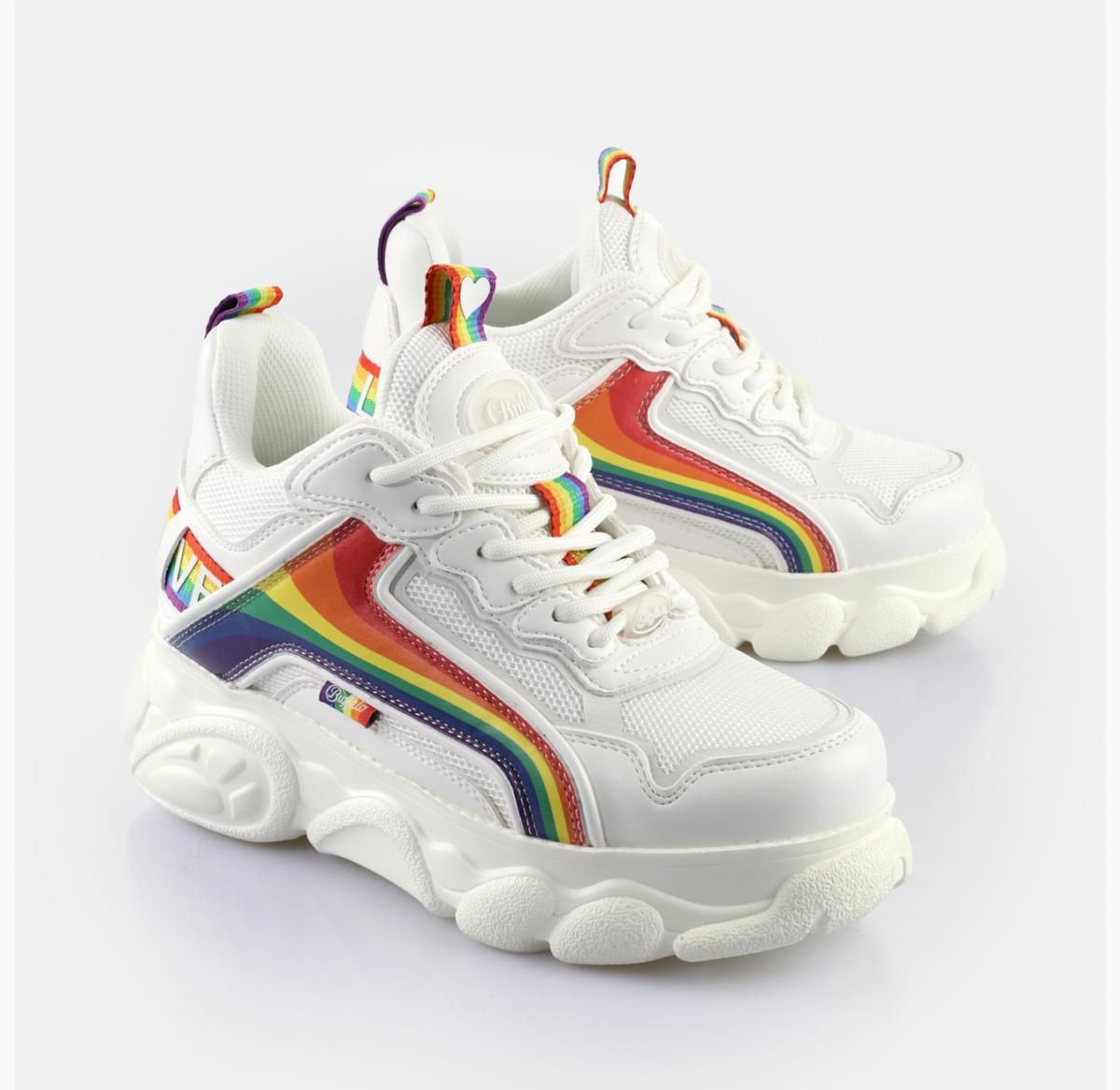 버팔로 청키 멀티컬러 플랫폼 스니커즈 CLD Chai 02386542 WEISS/MULTICOLOR - 상세 이미지 3