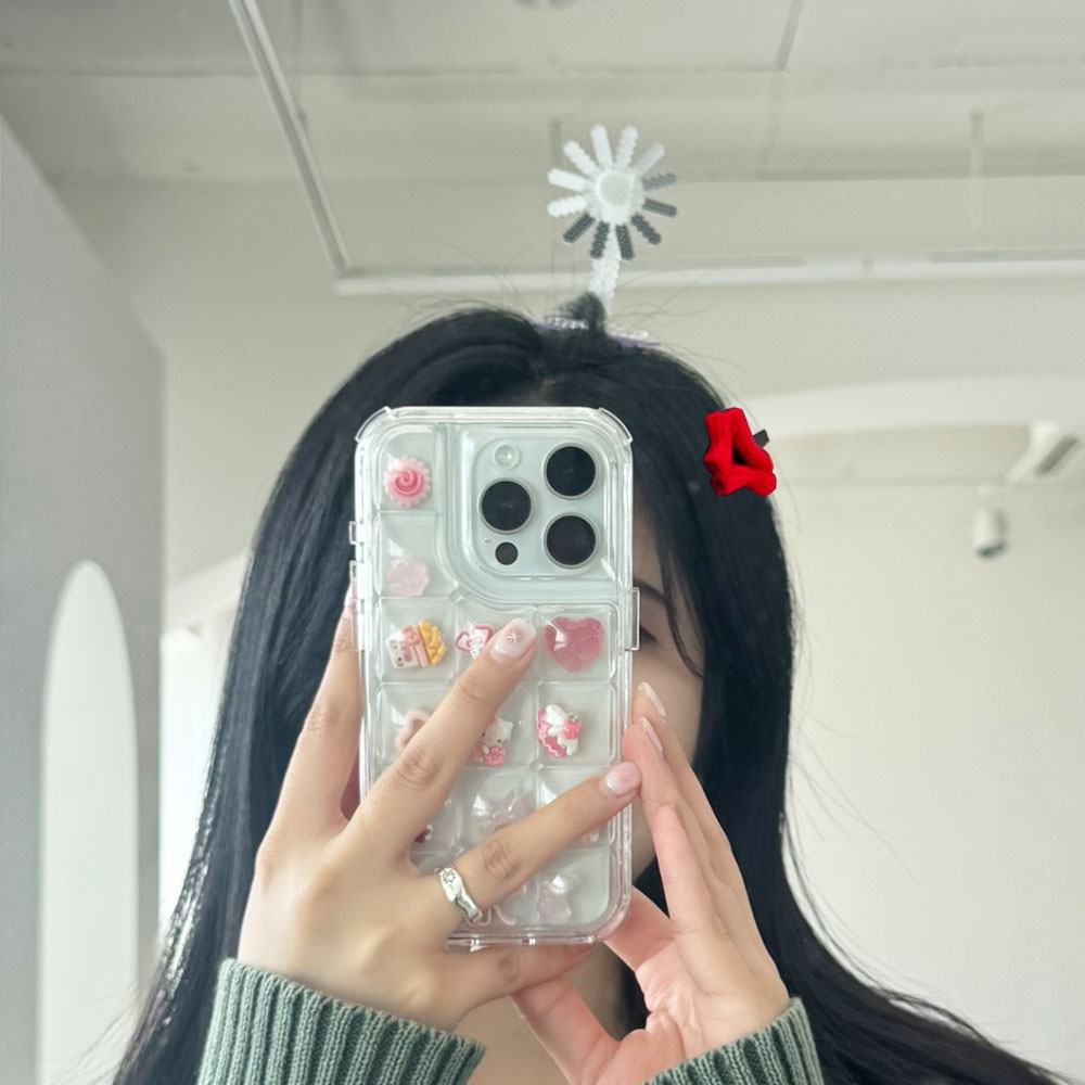 빠직 이모티콘 이모지 로딩중 핀 삔 머리핀 [2종 화난 빡침 헤어핀 앞머리 헤어 집게] - 상품 이미지