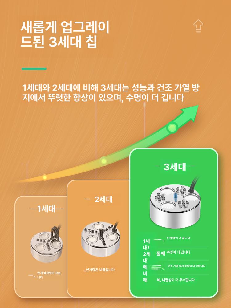 안개분수 초음파 연무기 연못 정원 공원 조경 연기 분수 장식 - 상세 이미지 2