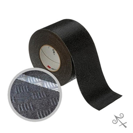 [컬레웨이브OEM]캔캔토토 굴곡용 미끄럼방지 테이프 100mm x 18M 대리석바닥 사다리 경사로