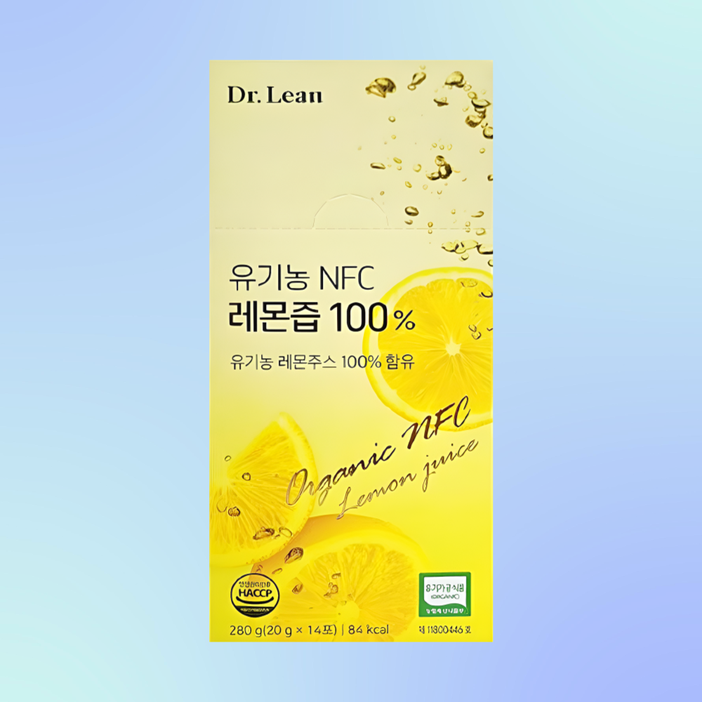 닥터린 유기농 레몬즙 레몬수 NFC 14포X1개 - 상세 이미지 4