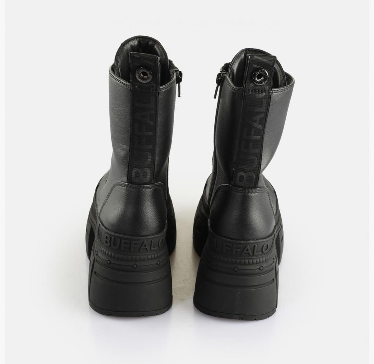 버팔로 플랫폼 에지 앵클부츠 비건 레더 블랙 02377109 SCHWARZ - 상세 이미지 5