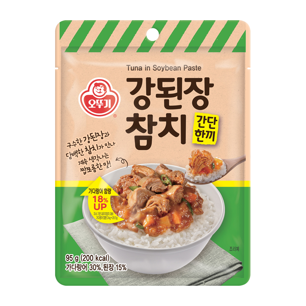 오뚜기 간단한끼 강된장참치 95g, 1개