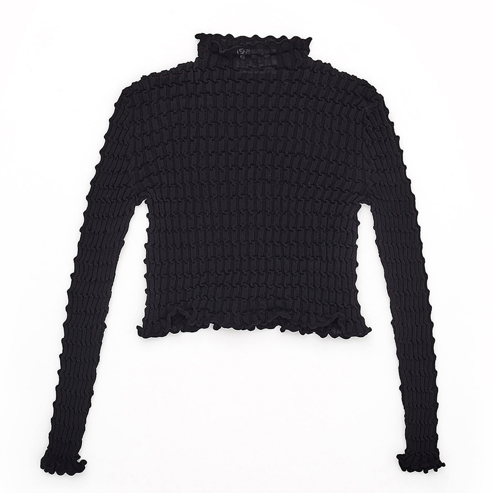 루스 여성 HAGU BLACK 니트 스웨터 HAGU BLACK CB22005I - 상품 이미지
