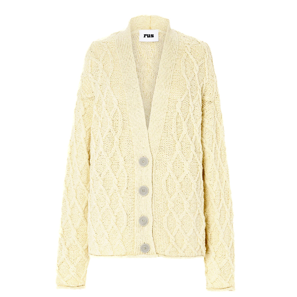 루스 CARAMELLE VANILLA 가디건 CARAMELLE VANILLA SS23NB04NI - 상품 이미지