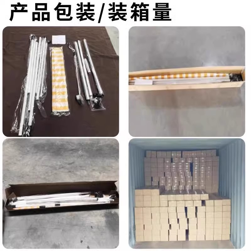 기둥식 수동 어닝 브라켓 그늘막 비가림막 가게 개폐식 차양막 썬룸 상가 - 상세 이미지 3