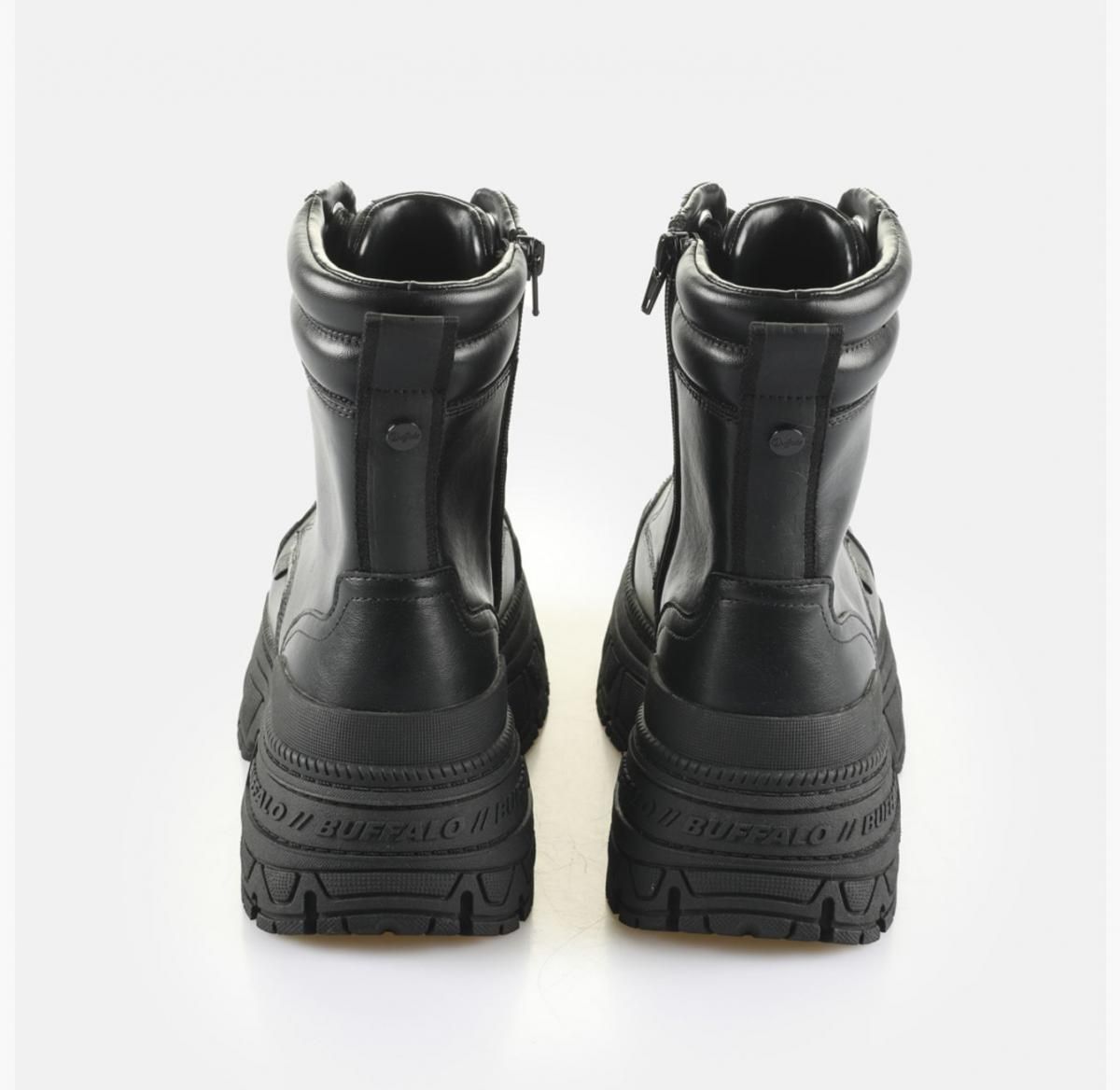 버팔로 플랫폼 청키 레이스업 미들 워커 부츠 블랙 02332758 SCHWARZ - 상세 이미지 5