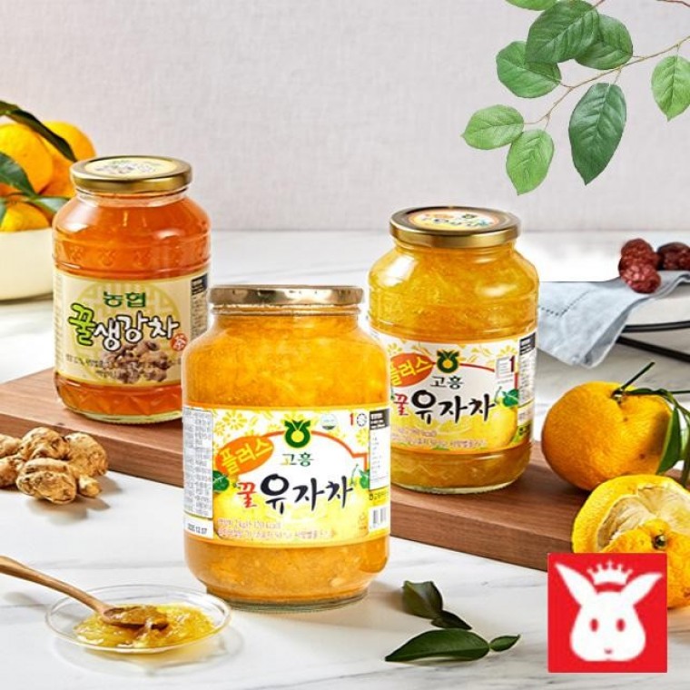 고흥유자즙 농협직접생산 비타민C 꿀유자차 2kg x 6병 - 상품 이미지
