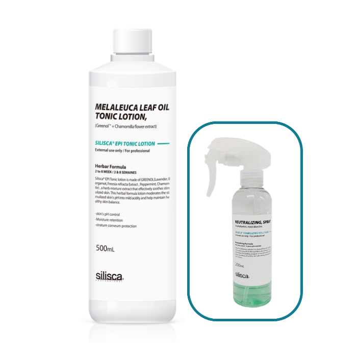 실리스카 EPI 토닉로션 500ml+뉴트럴 스프레이공병200ml - 상품 이미지