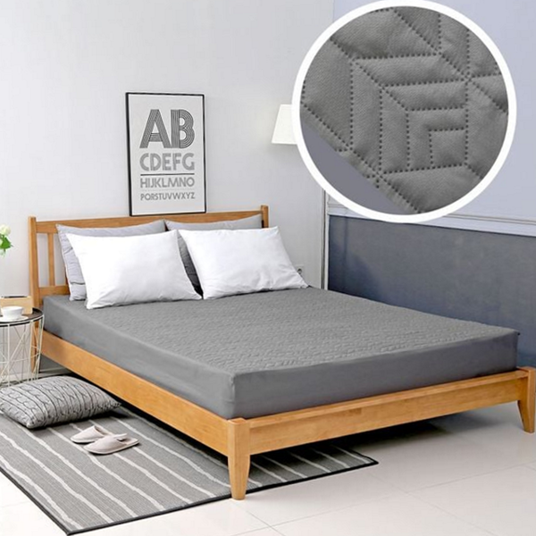 침대 누빔 매트리스 커버 시트 슈퍼 싱글 매트리스 커버 매트