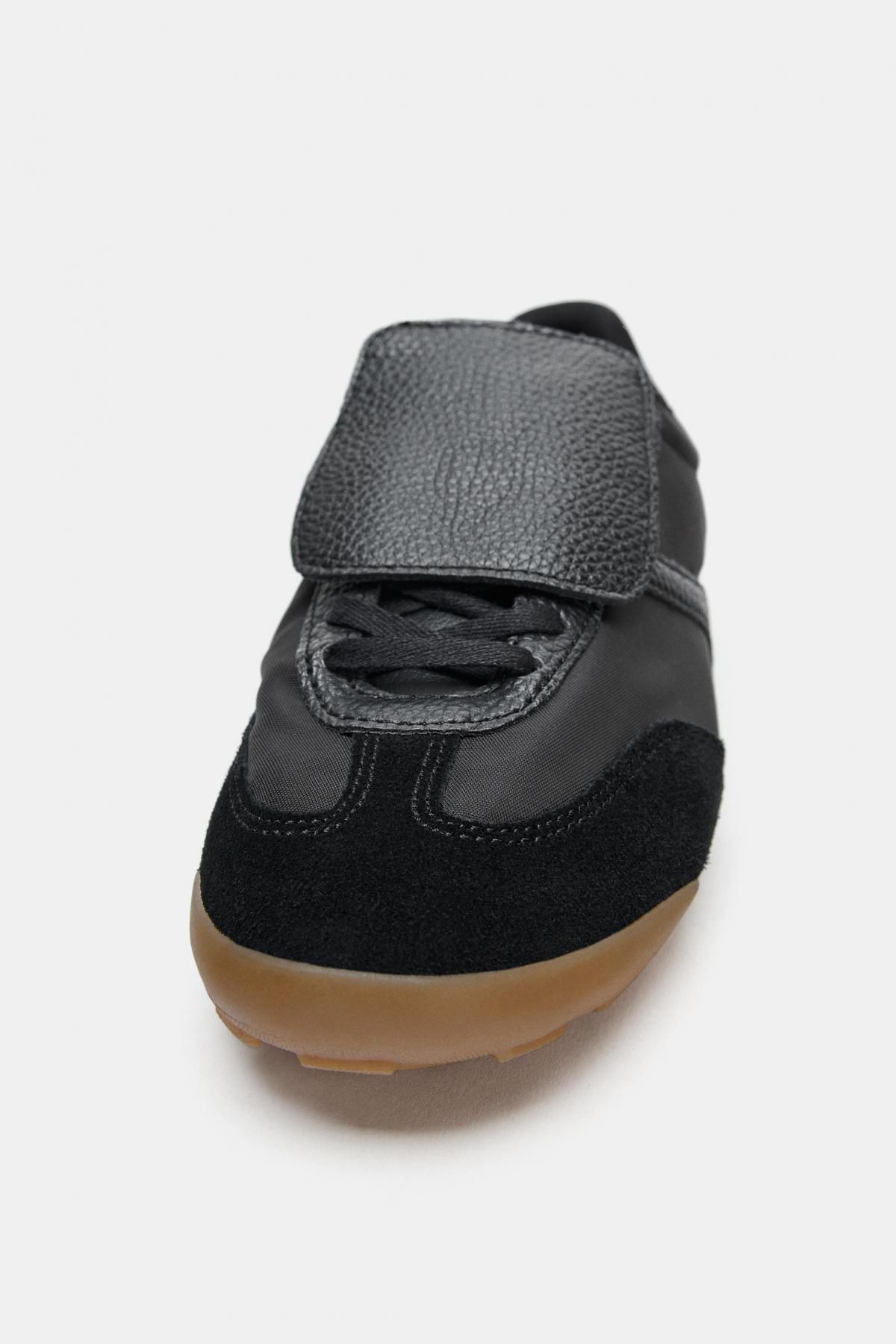 자라 테크니컬 소프트 블랙 텅 스니커즈 5400/710 BLACK - 상세 이미지 4