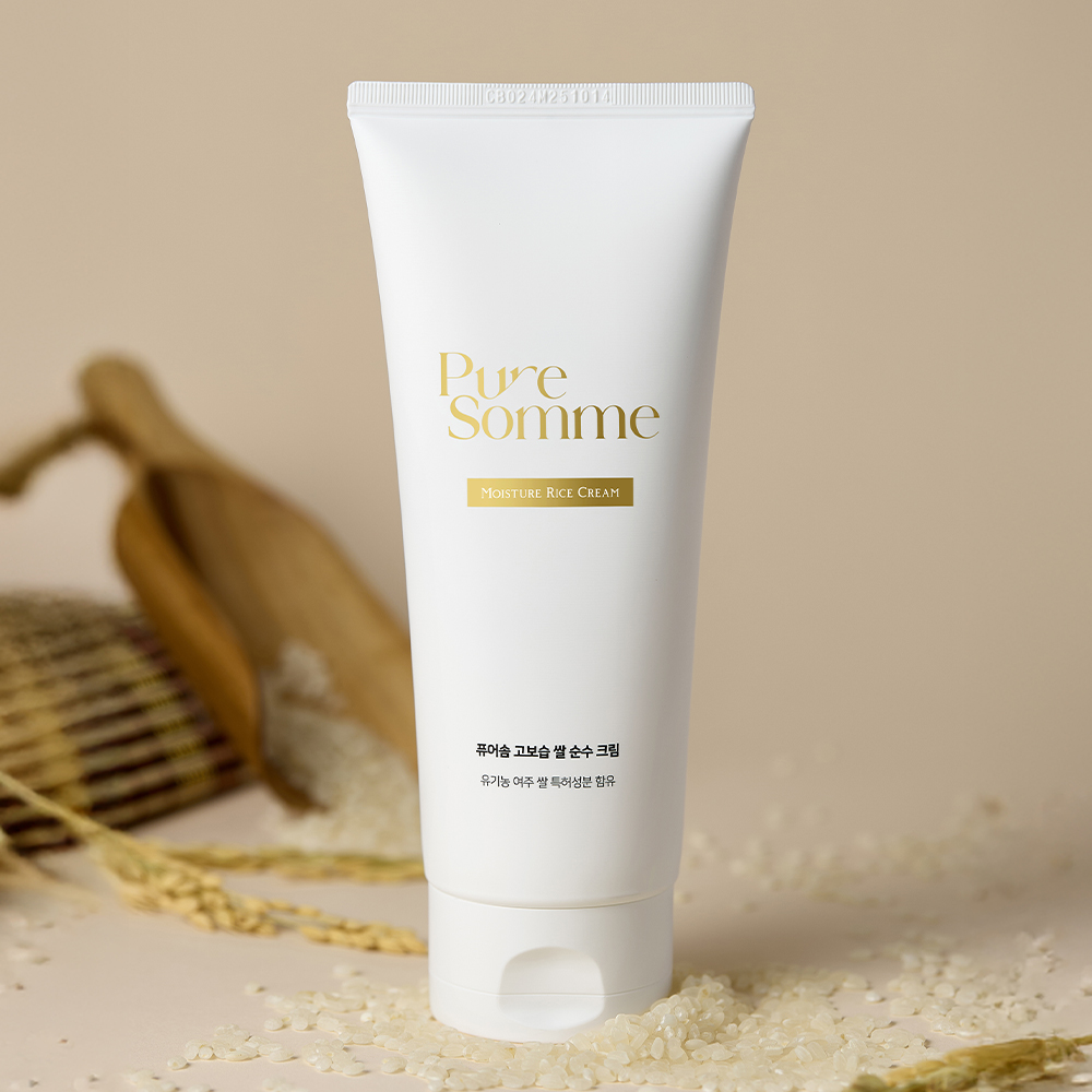 퓨어솜 신생아 베이비 키즈 고보습 유기농 여주쌀 특허 민감성 순수 크림 150ml, 1개 - 상품 이미지