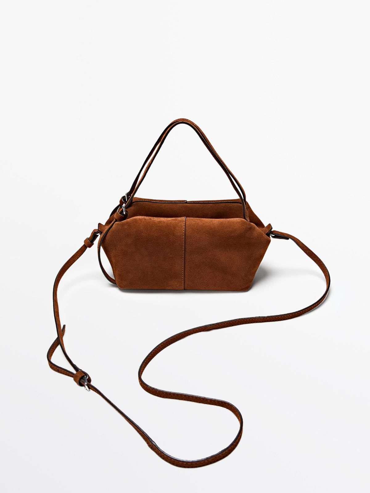 마시모두띠 프리미엄 스플릿레더 미니 사첼백 6909/608 LEATHER - 상세 이미지 3