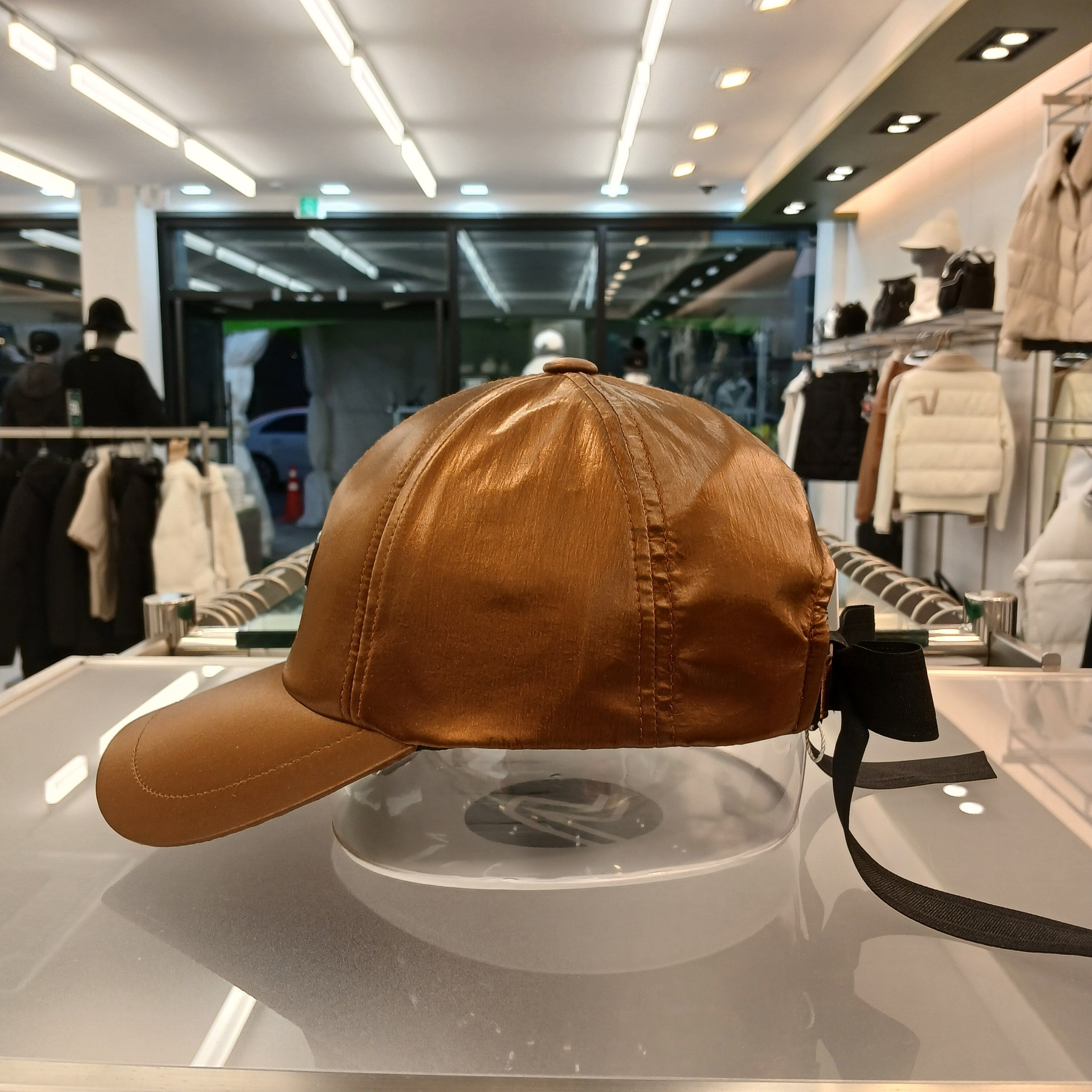 볼빅모자 볼빅 여성 골프 모자 와이드 리본 볼캡 햇빛가리개 캡모자 VLAPP814 - 상세 이미지 3