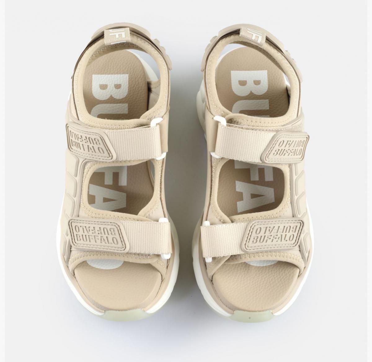 버팔로 플랫폼 스트랩 샌들 베이지 02386176 BEIGE - 상세 이미지 2