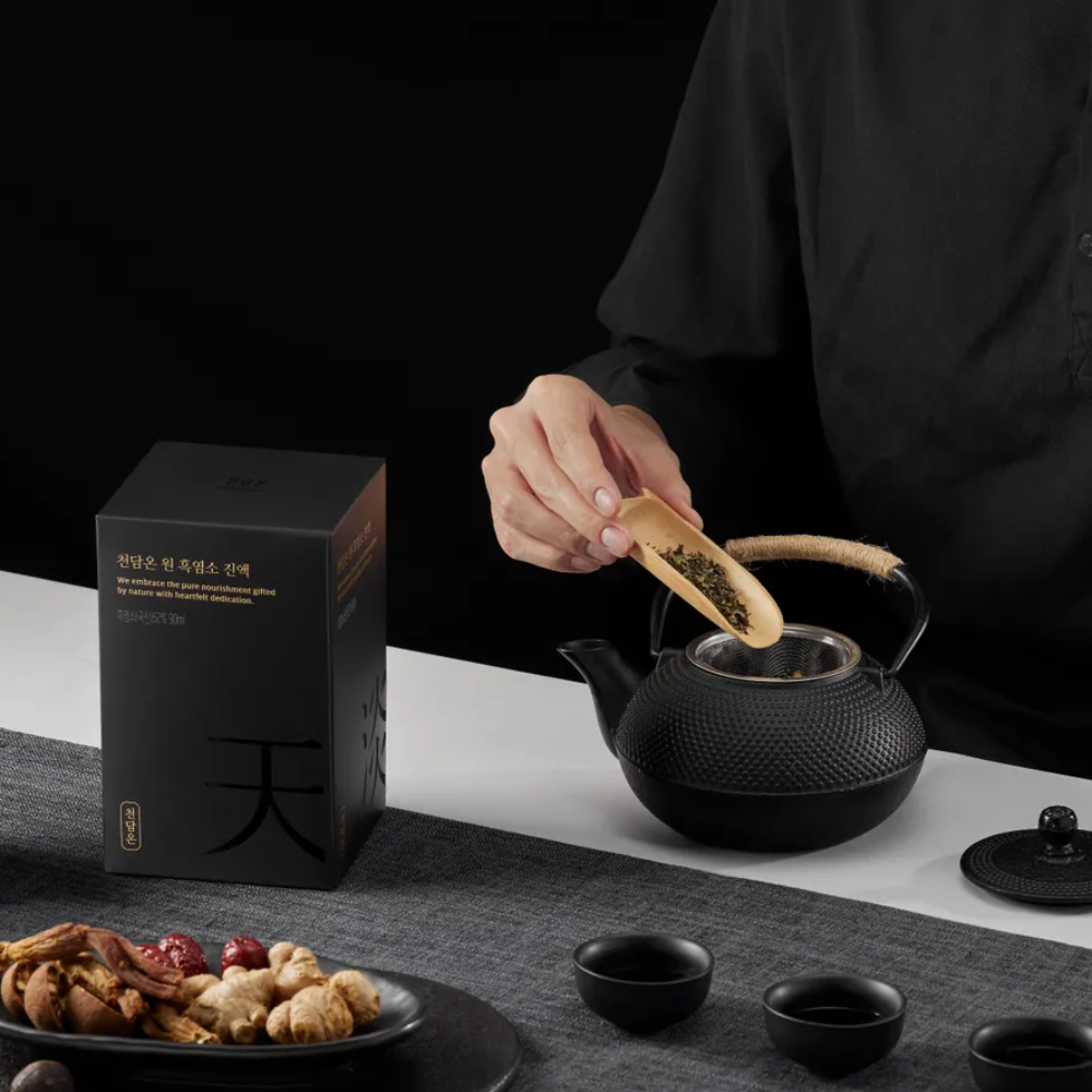 천담온 흑염소 진액 엑기스 흙염소즙 30포&체험팩 진