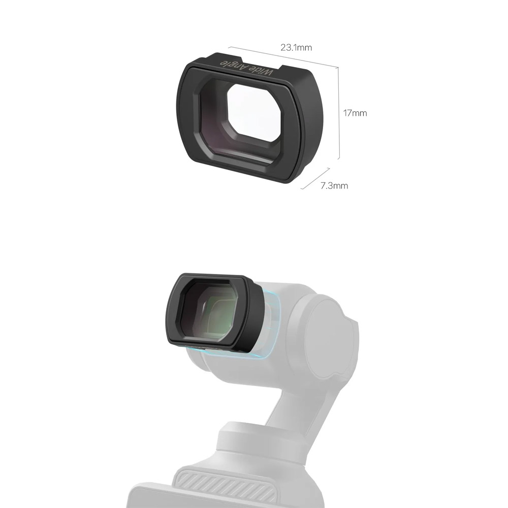 스몰리그 5650 DJI 오즈모 포켓3 와이드 앵글 렌즈 - 상세 이미지 3