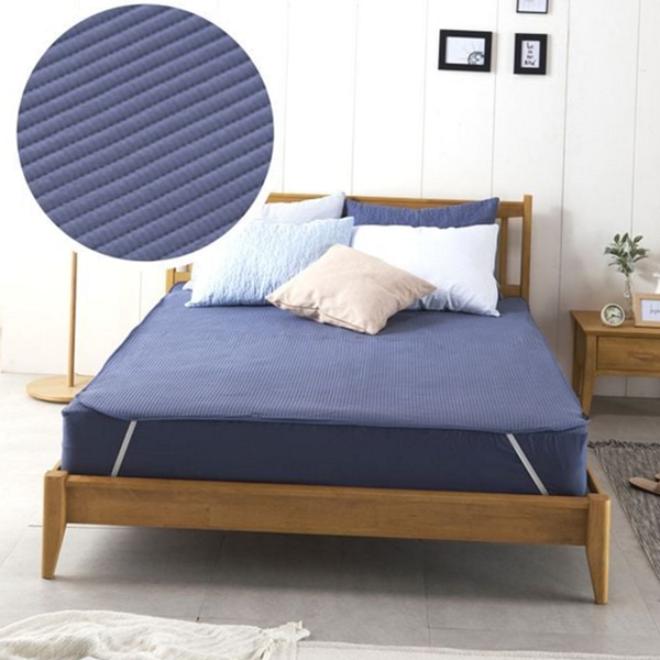 침대 줄누빔 방수 패드 더블 퀸 방수 패드 이불 바닥