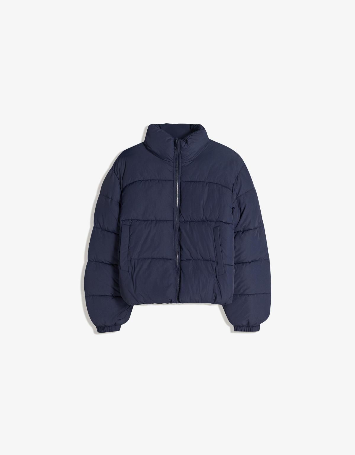 버쉬카 네이비 숏패딩 테크니컬 경량 푸퍼 재킷 6610/551 NAVY - 상세 이미지 5