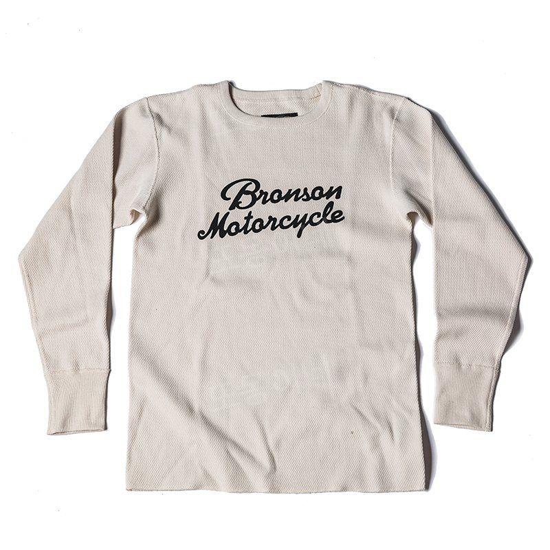 브론슨 BRONSON 긴팔 티셔츠 남성용 와플 바텀 면 보온 속옷 - 상품 이미지