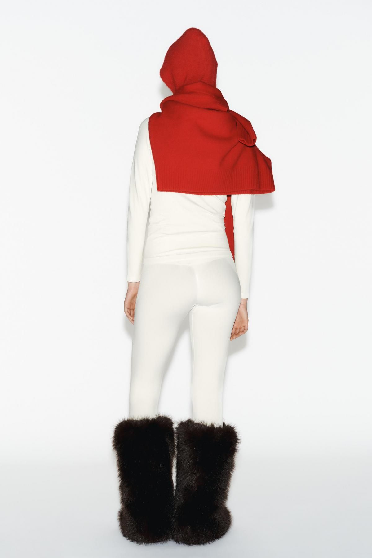 자라 테크니컬 보온성 하이라이즈 레깅스 4388/022 ECRU - 상세 이미지 4